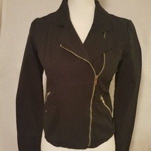 NWT Black Moto Jacket